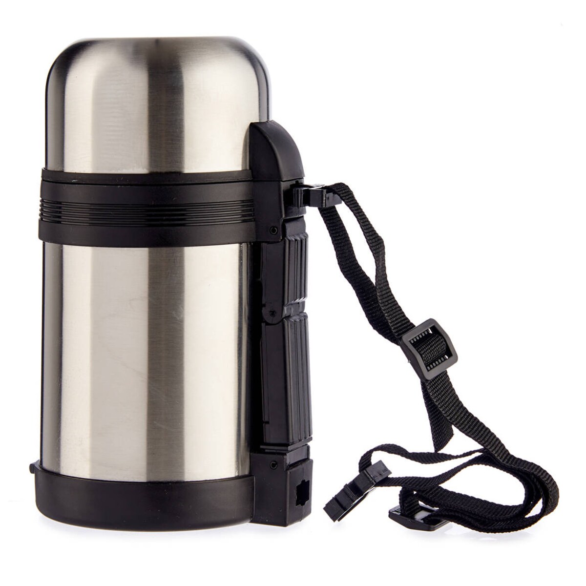 Termos ze stali nierdzewnej, 800 ml, elastyczny uchwyt