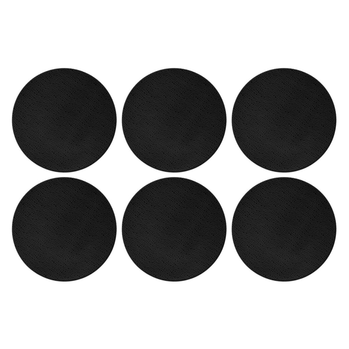 SELTMANN LIFE FASHION GLAMOROUS BLACK Zestaw 6 talerzy obiadowych 28 cm