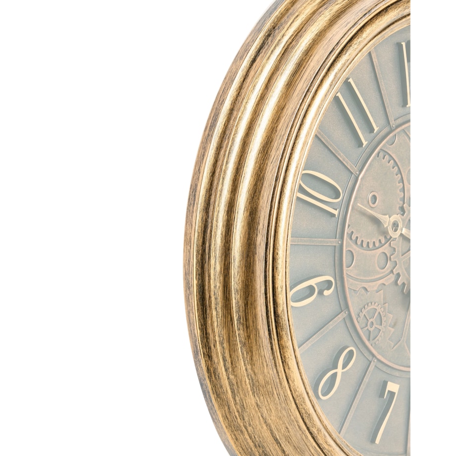 Zegar ścienny CAUDETE 50 cm Złoty