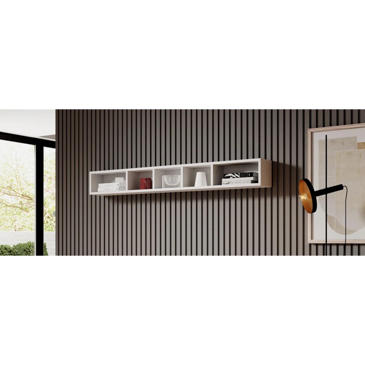 Półka TOLEDO biała mat