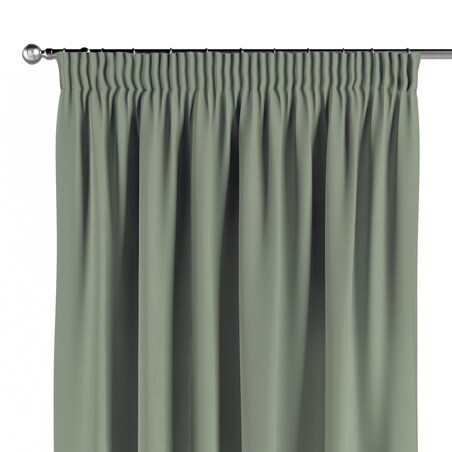 Zasłona na taśmie marszczącej 1 szt. 130x245 szałwiowy