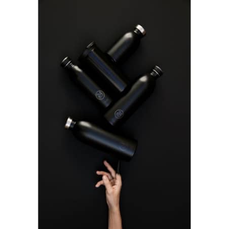 24BOTTLES URBAN BOTTLE butelka na wodę 500 ml, Stone Tuxedo Black