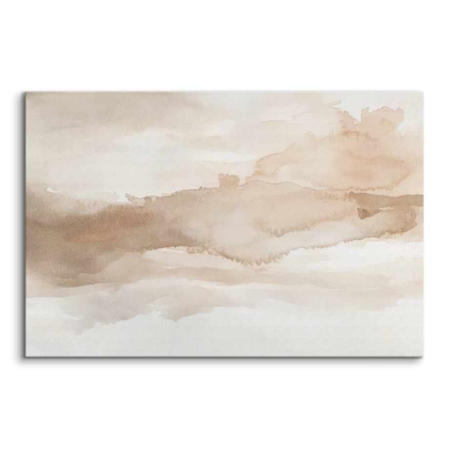 Obraz Na Płótnie Do Salonu Sypialni Beżowy Mural Abstrakcja Styl Boho 70x50cm