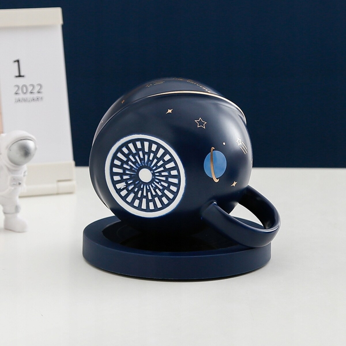 ZESTAW KUBEK Z PODGRZEWACZEM + Łyżka + Kabel USB PREZENT KUBEK ŚWIĄTECZNY