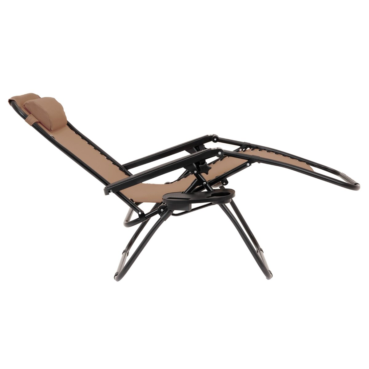 Leżak wielopozycyjny ZERO GRAVITY ogrodowy składany