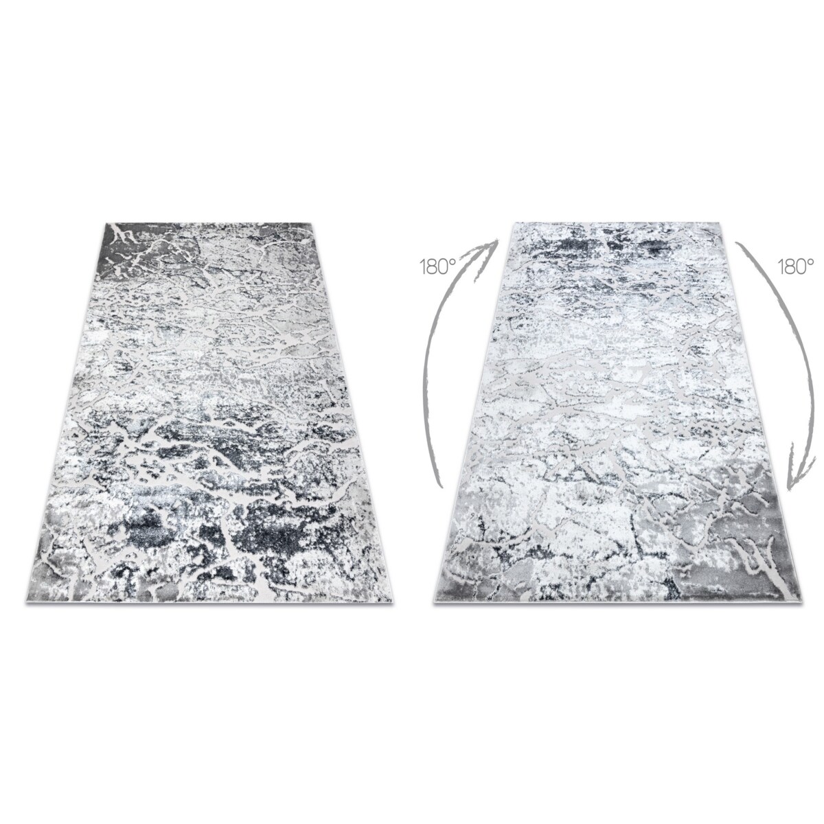 Dywan MEFE nowoczesny 6182 Beton - 200x290 cm