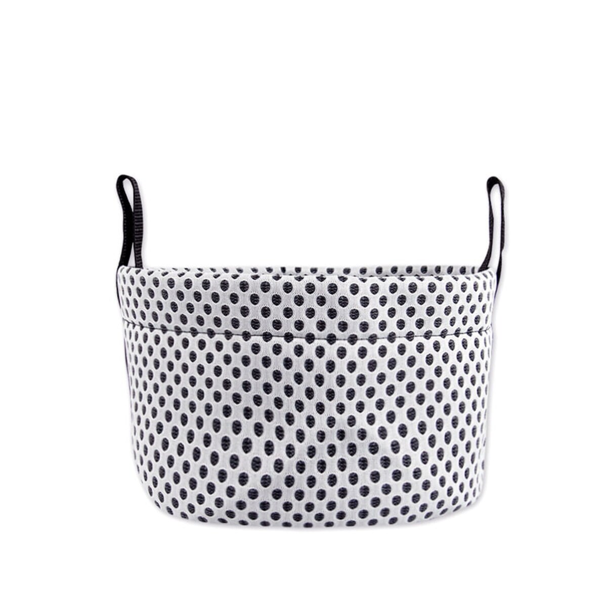 Pojemnik na kosmetyki do łazienki M - kropki