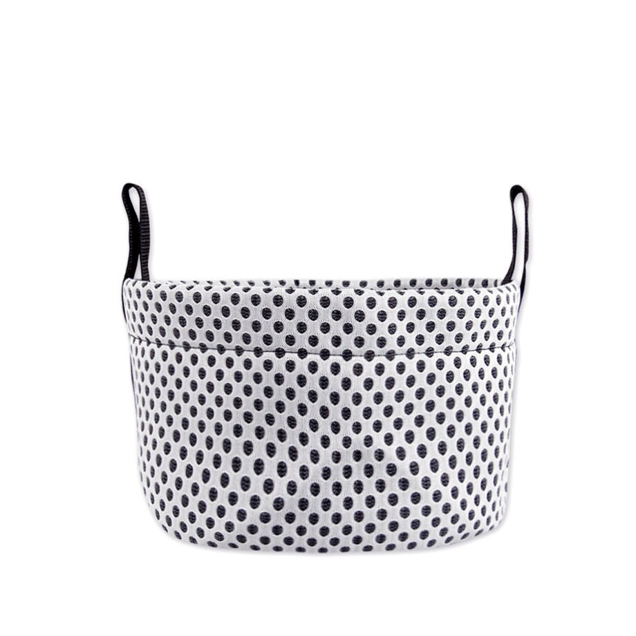 Pojemnik na kosmetyki do łazienki M - kropki