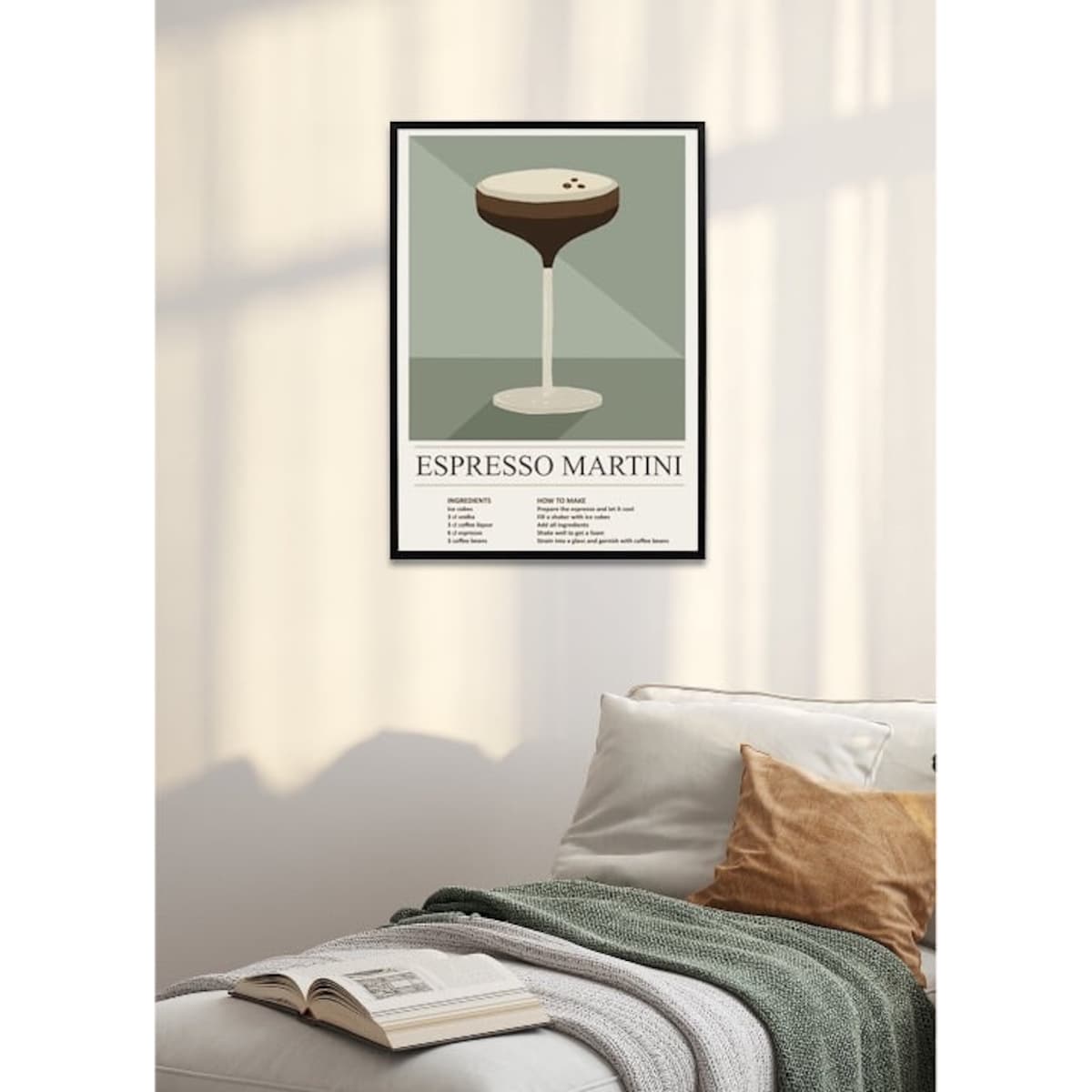 Poster Story, Plakat, Obraz - Espresso Martini No1, wymiary 50 x 70 cm