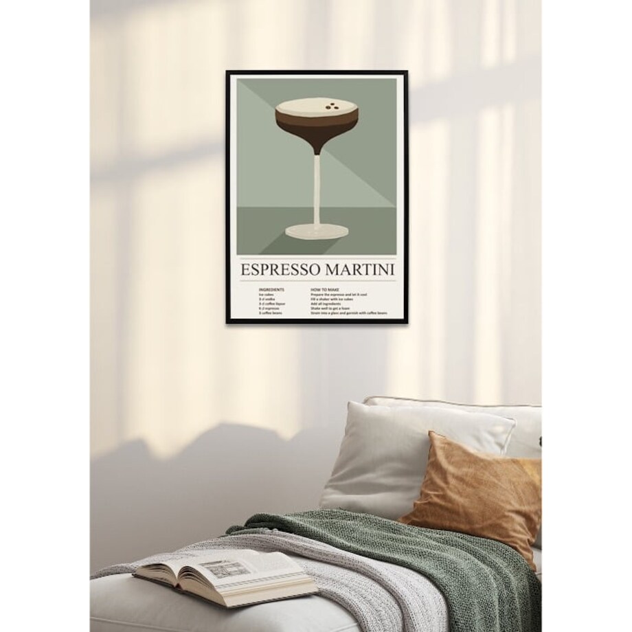 Poster Story, Plakat, Obraz - Espresso Martini No1, wymiary 50 x 70 cm