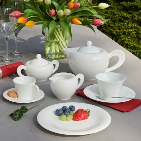 VILLA ITALIA Cukiernica porcelanowa NAOMI WHITE