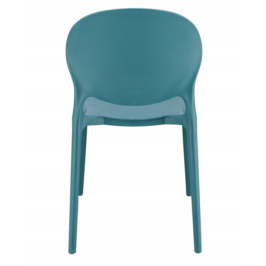 4 x Krzesło ogrodowe JUSTIN wygodne marine