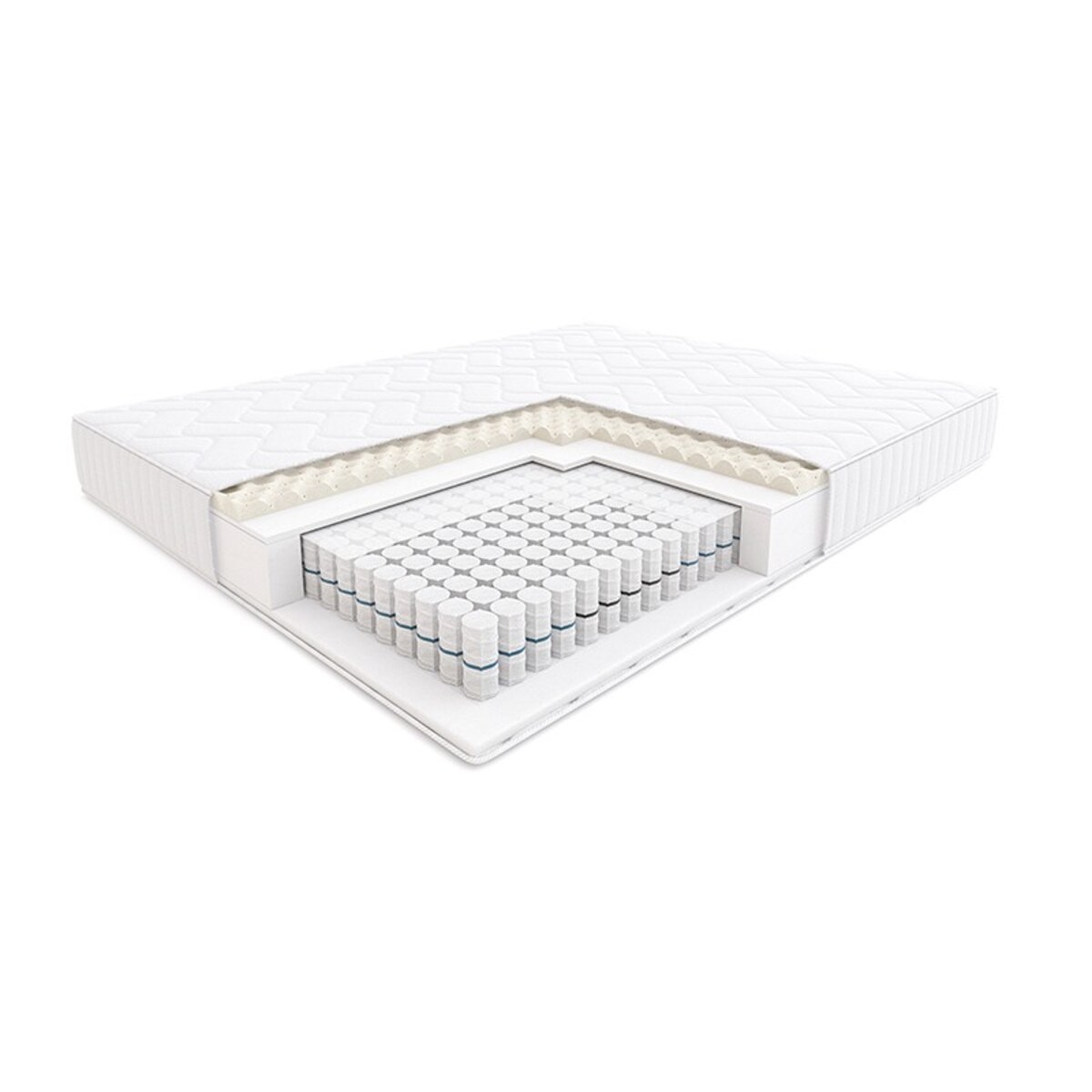 HILDING ZORBA - materac kieszeniowy, sprężynowy 90x200 Silver