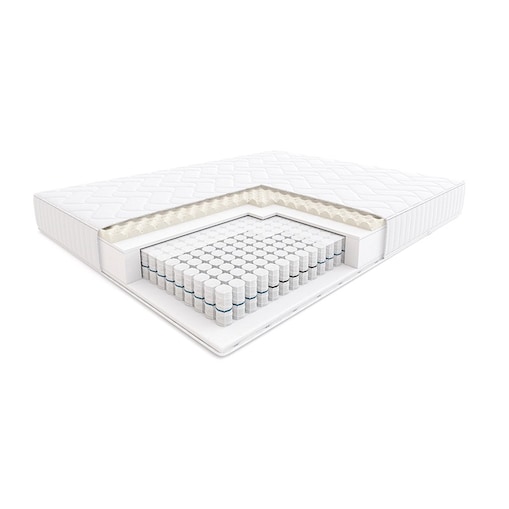 HILDING ZORBA - materac kieszeniowy, sprężynowy 90x200 Silver