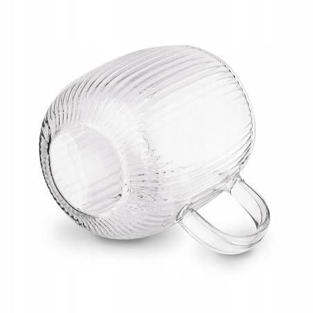 2x SZKLANKA DO KAWY HERBATY 380 ml z uchem na napoje soki wodę cappuccino