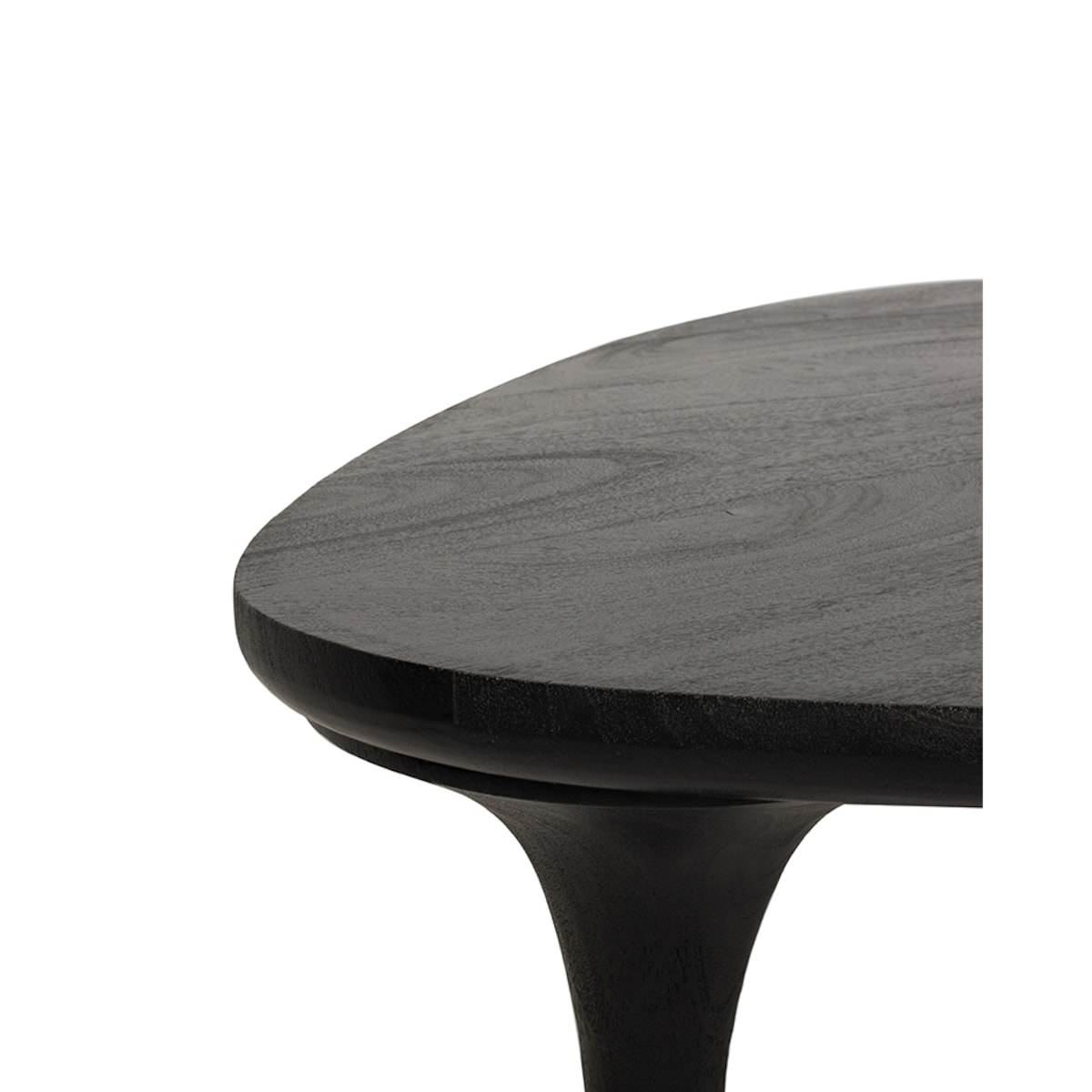 MaMaison stolik kawowy LAMINAR czarny / drewno