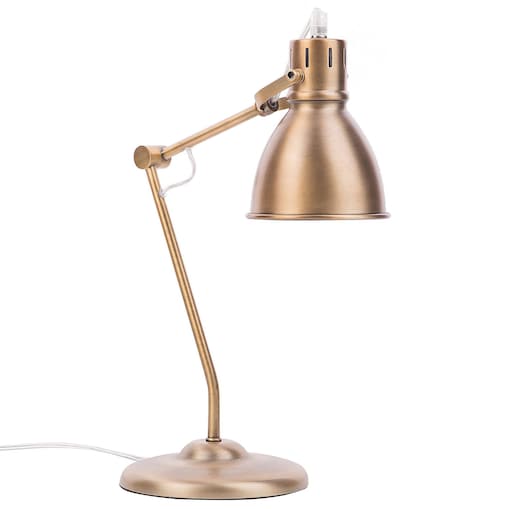 Lampa biurkowa MONSAN Regulowana Metal Mosiężny