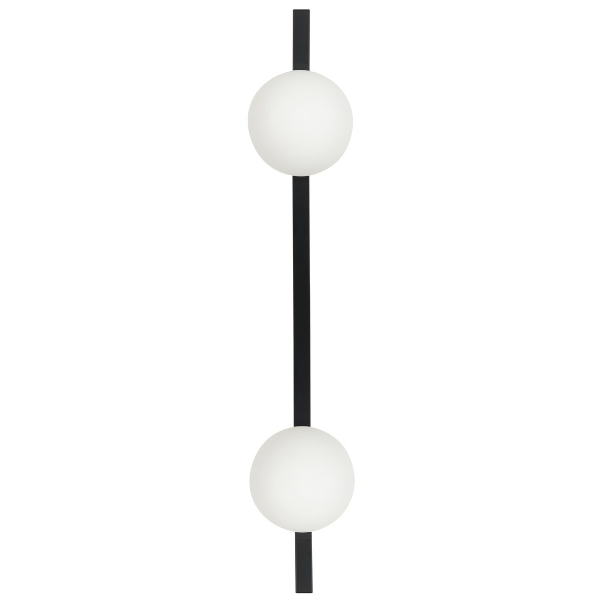 Lampa ścienna ISABELLA Czarny Metal