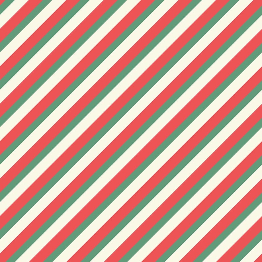 Bieżnik świąteczny - Kolorowe pasy - 35x130 cm