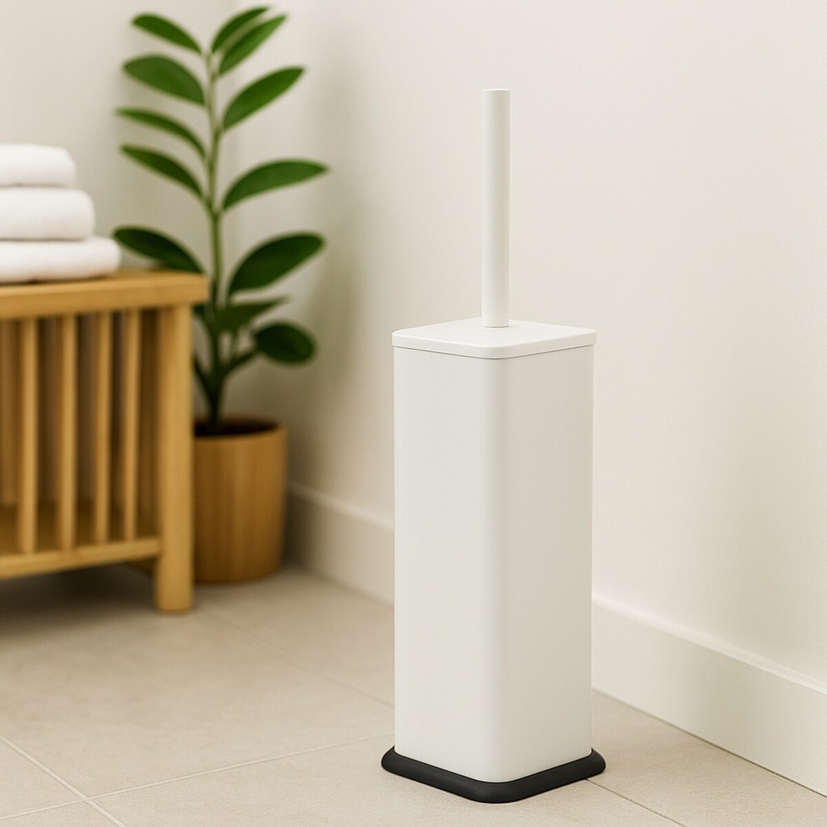 Szczotka WC z metalu NATRIO