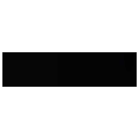 vidaXL Półka ścienna, wysoki połysk, czarna, 90x23,5x3,8 cm, MDF