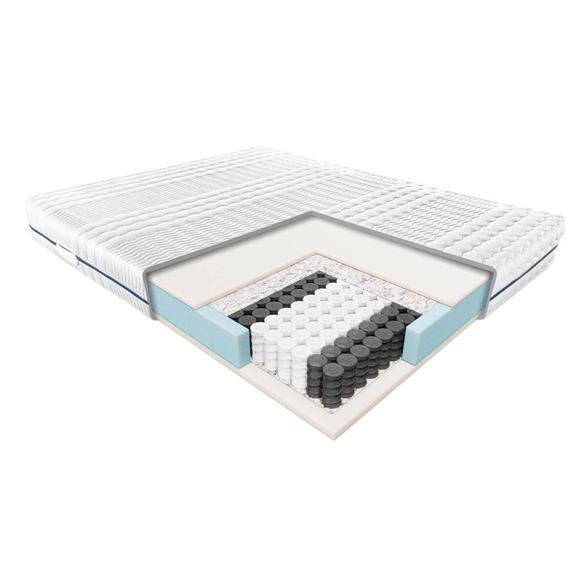 Materac Janpol 100x200 Wenus sprężynowy 18 cm dwustronny z uchwytami