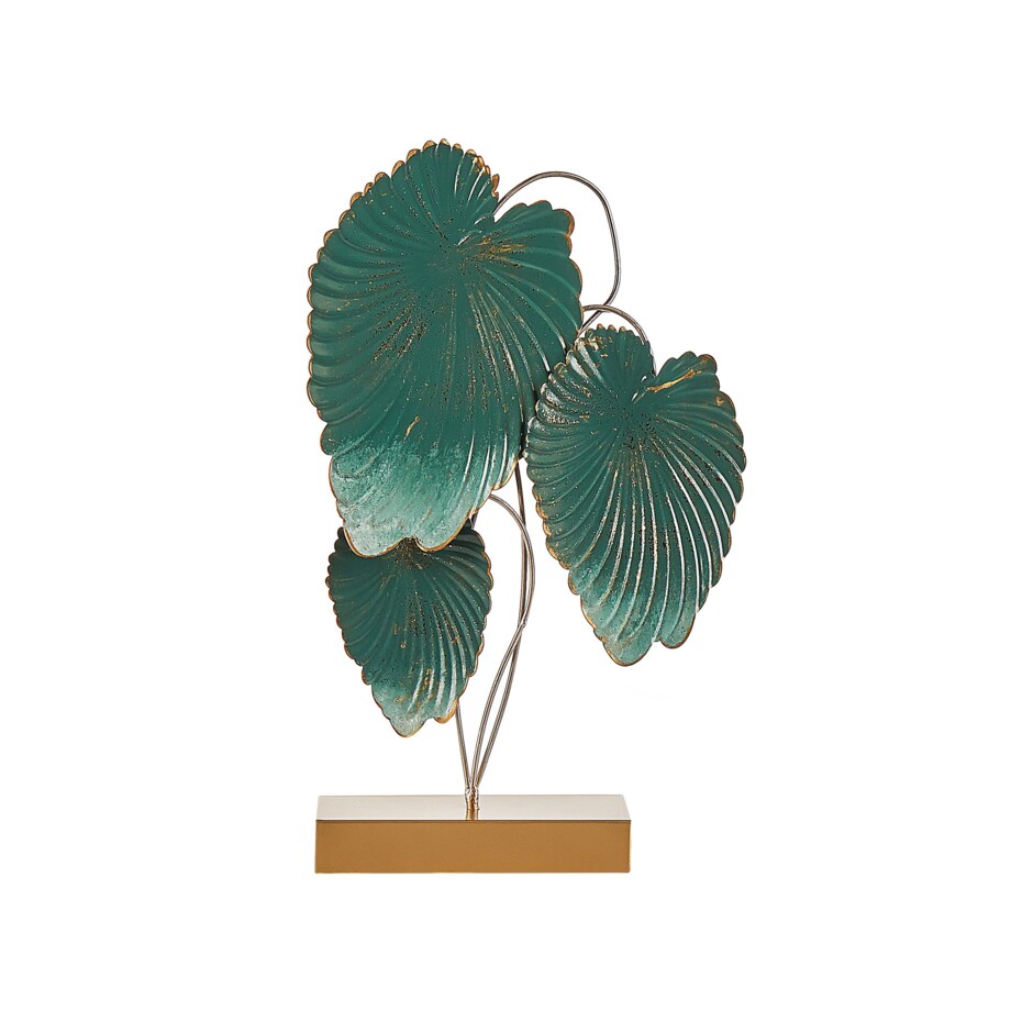 Figurka liście złoto-niebieska SODIUM