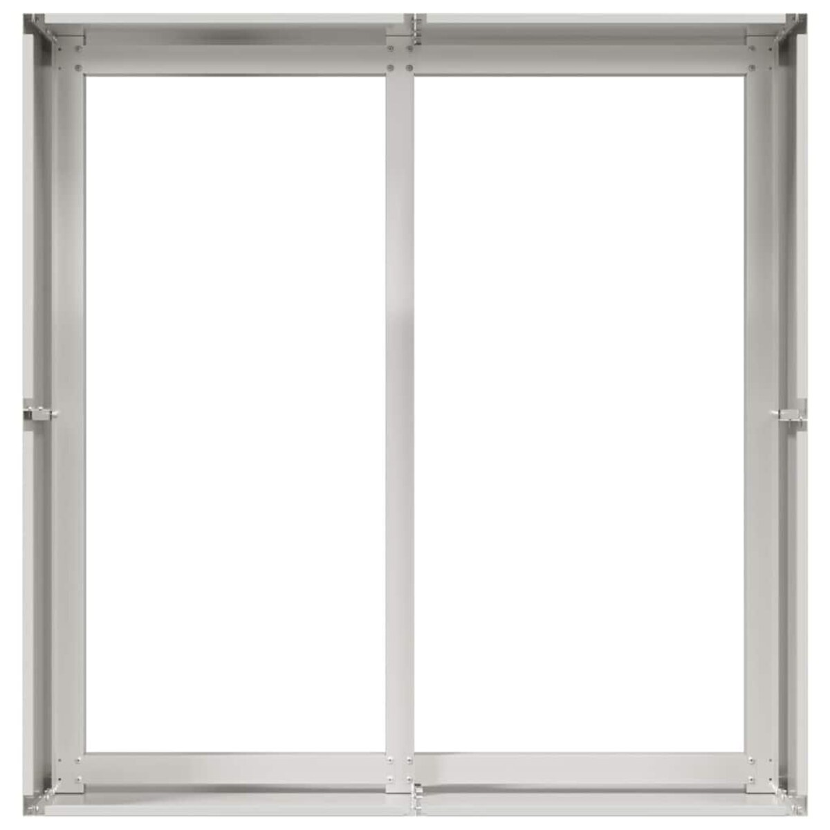 vidaXL Donica, 80x80x40 cm, stal kortenowska