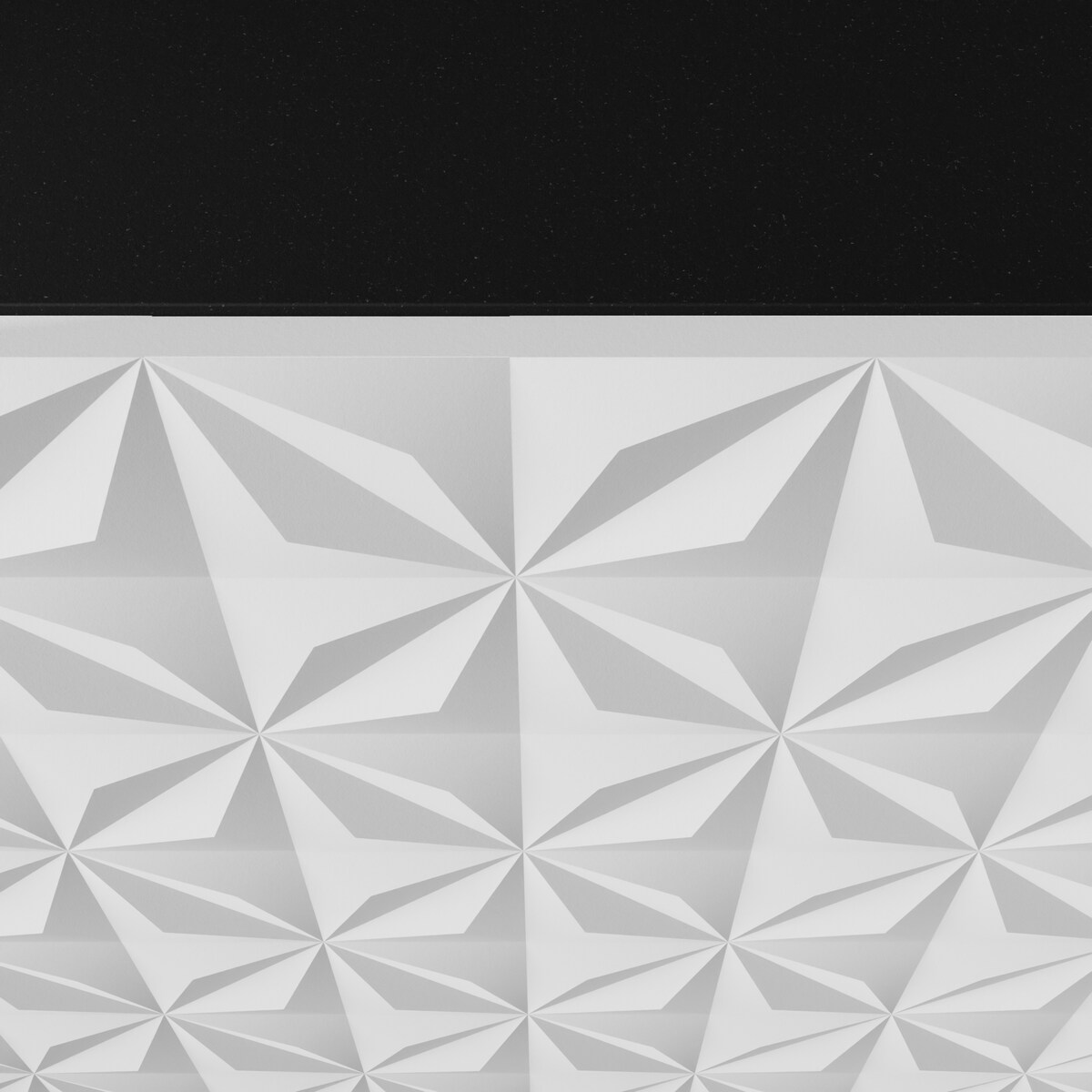 Szafka RTV ALI 200 cm, wisząca,z ozdobnymi frontami do salonu- frot biały