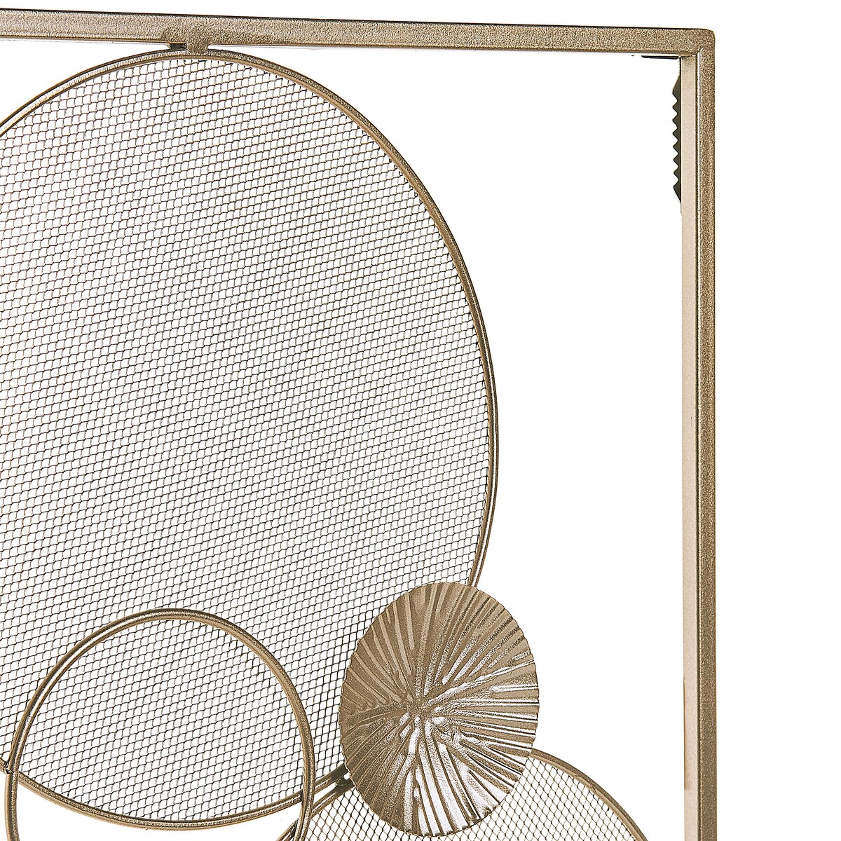 Dekoracja ścienna TUNGSTEN Metal 90 cm Złoty