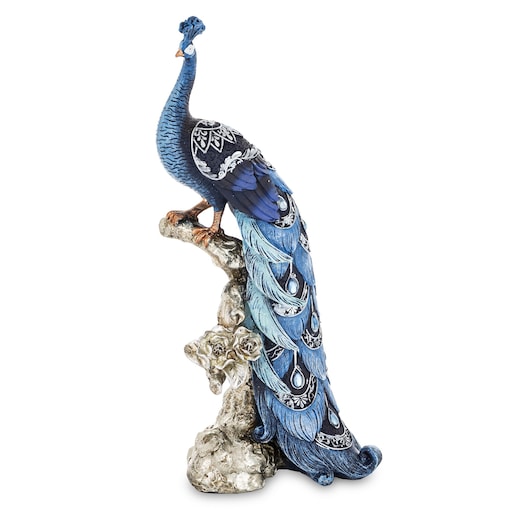 Dekoracja - Paw 29x10x14 cm ZAMPA