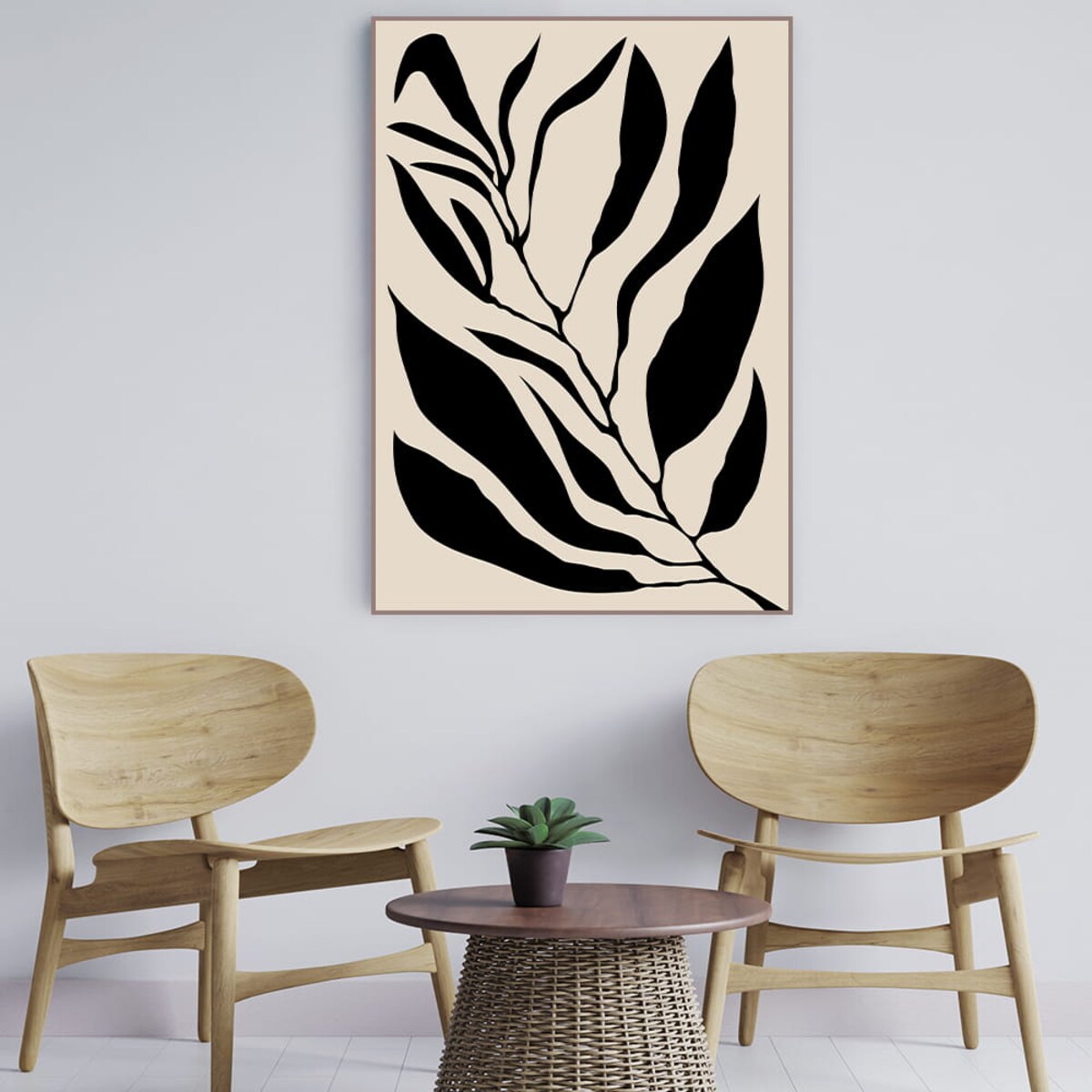 plakat black abstract 1 50x70 cm