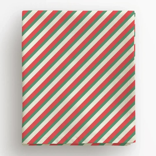 Obrus świąteczny - Kolorowe pasy 140x320 cm