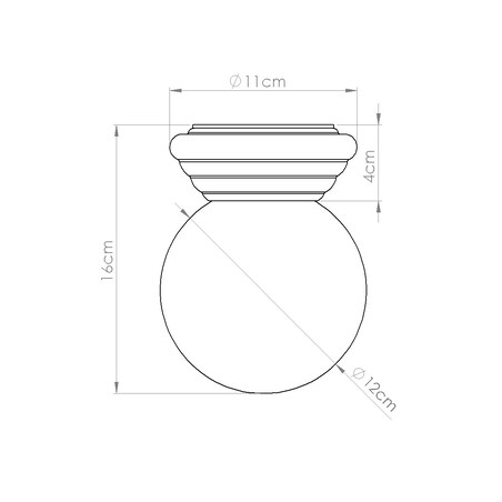 Plafon ZORI ultramaryna IP44