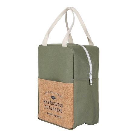 TORBA NA LUNCH Refreshing Cork 5L zielona termoizolacyjna