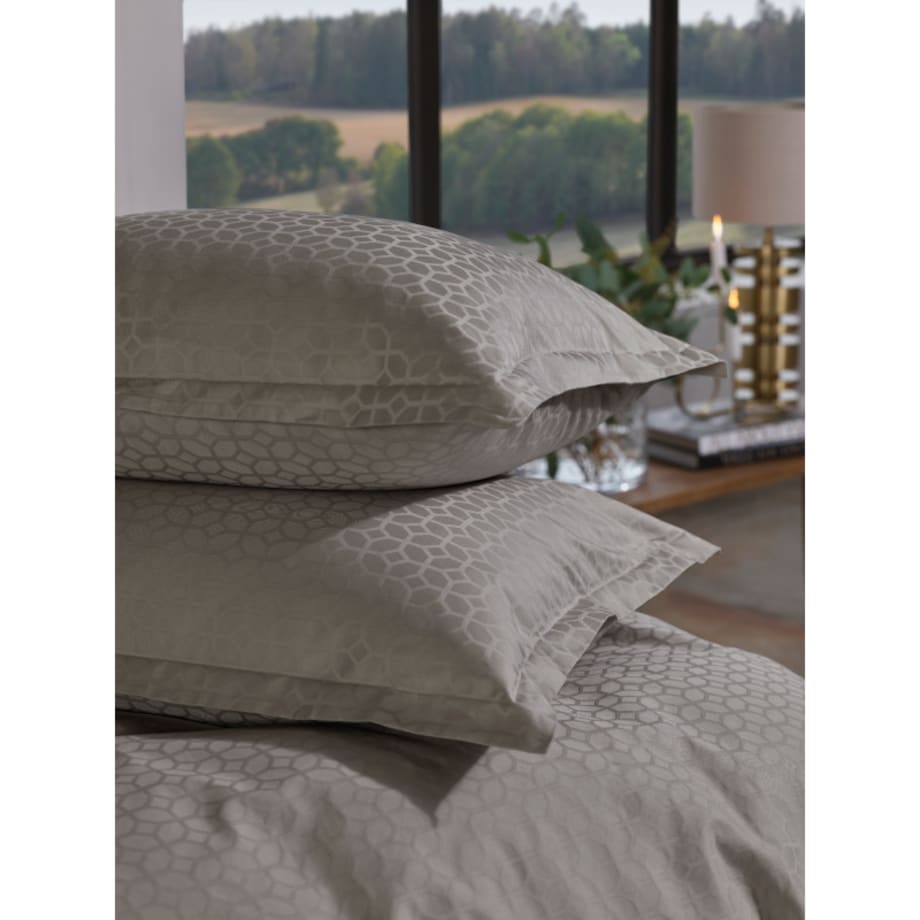 Poszewka na poduszkę Home by Tempur® Luxe Jacquard Cotton 70/75x50 Nature