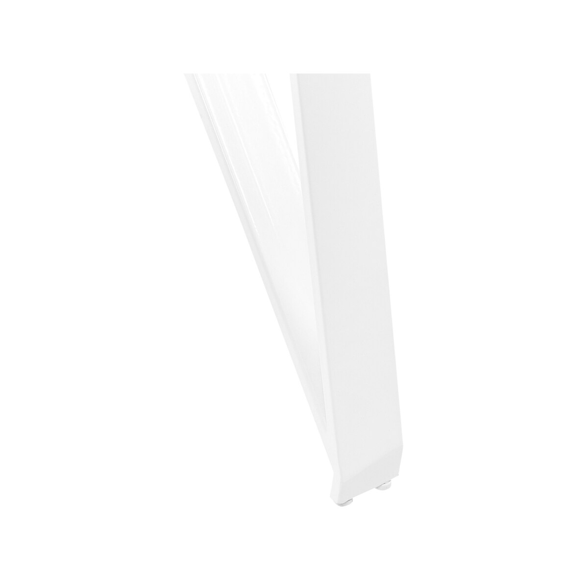 Stół do jadalni 160 x 90 cm efekt marmuru biały GRIEGER