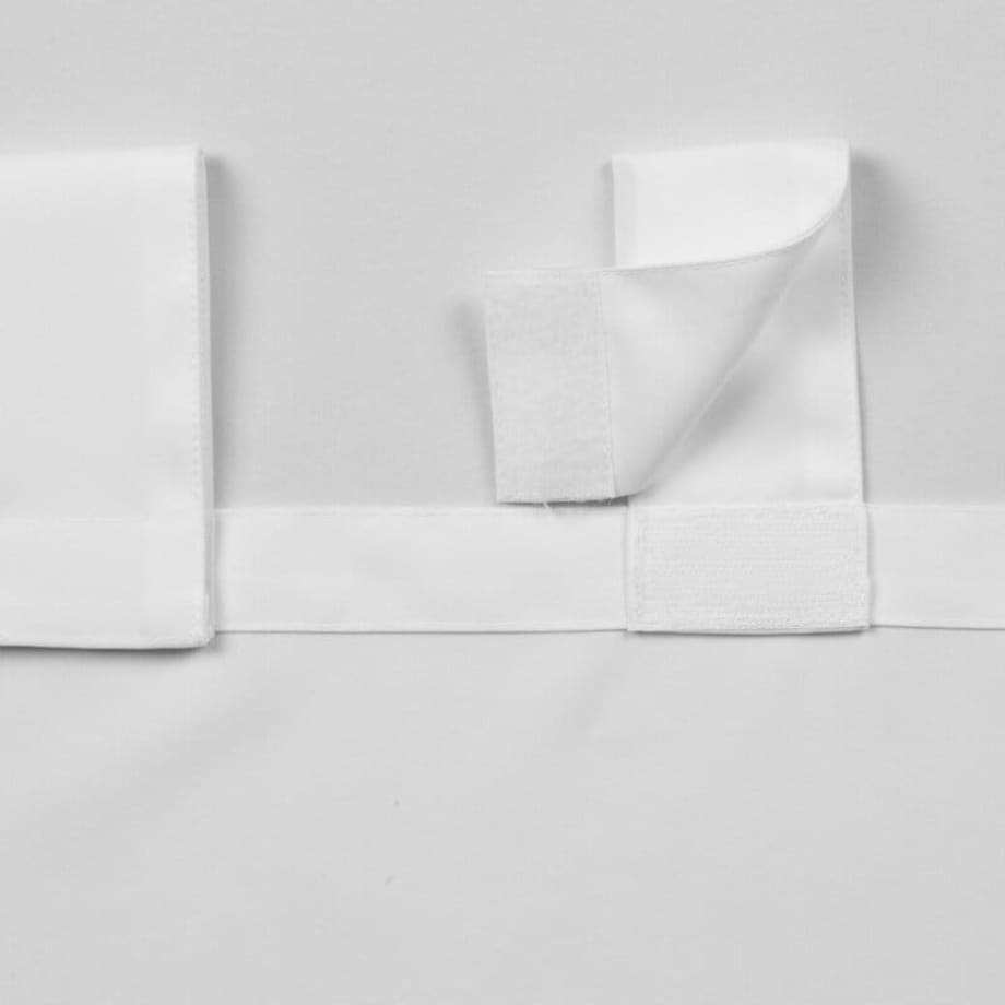 Zasłona Ogrodowa Tarasowa Taras 155 x 220 Biała Garden na Rzep do Altany