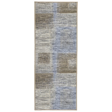 Chodnik Antypoślizgowy Vita 80x200 cm Przecierka Beżowy