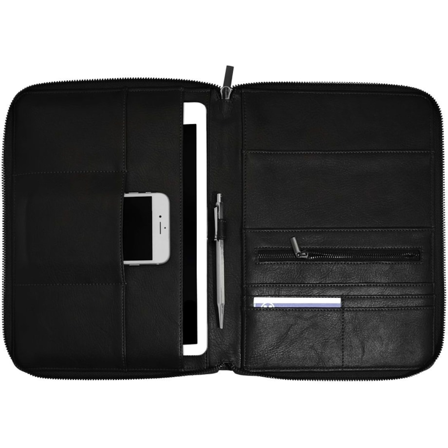 Etui na dokumenty i telefon Stackers czarne