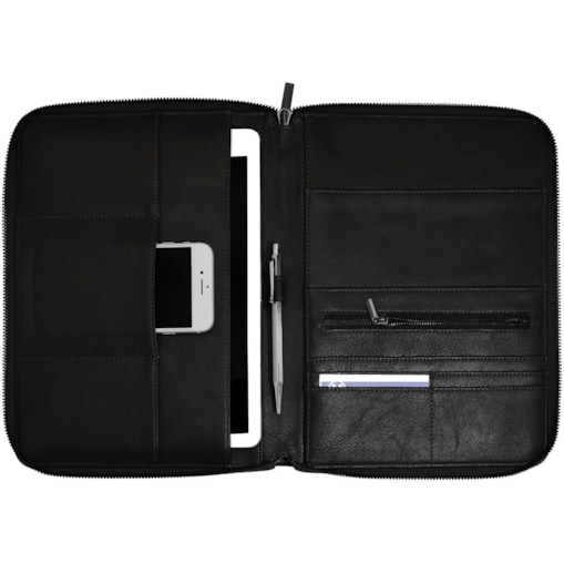 Etui na dokumenty i telefon Stackers czarne