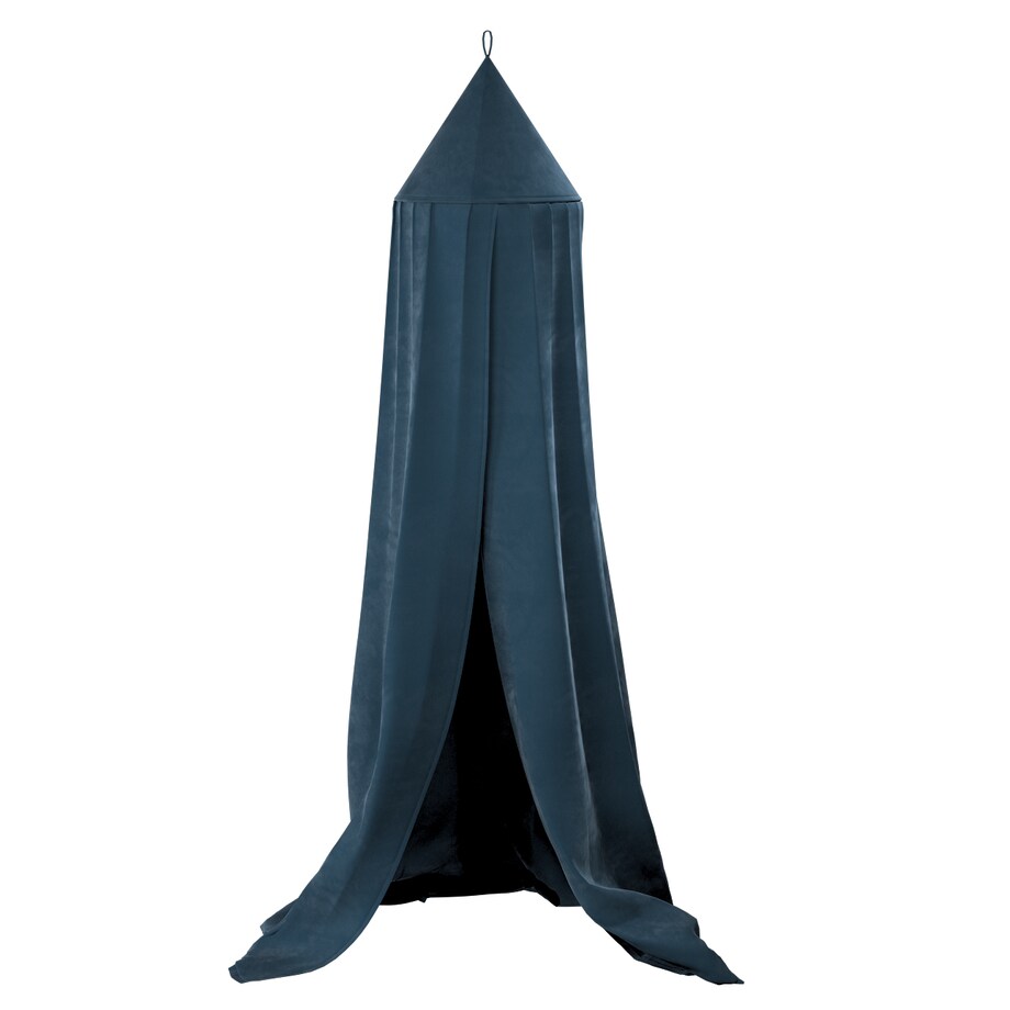 Baldachim do łóżeczka, pruski błękit, fi 50cmx230cm, Posh Velvet