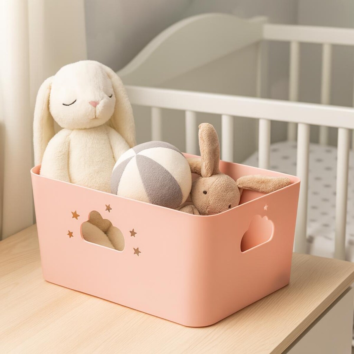 Pojemnik na zabawki SKY, 34,5 x 25 x 15 cm