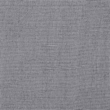 vidaXL Zasłony woalowe z przelotkami 2 szt. Czarne 140x175 cm