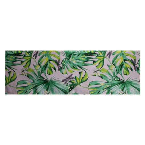 Konsimo MONTERI Bieżnik, zielony/biały