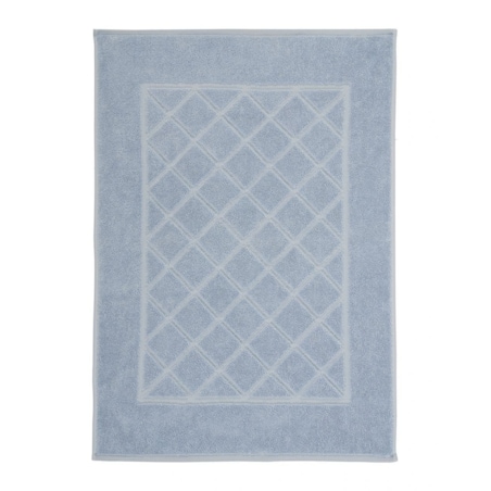 Kleine Wolke Bridge Ekologiczny Dywanik Frotte niebieski 50x 70 cm ECO LIVING