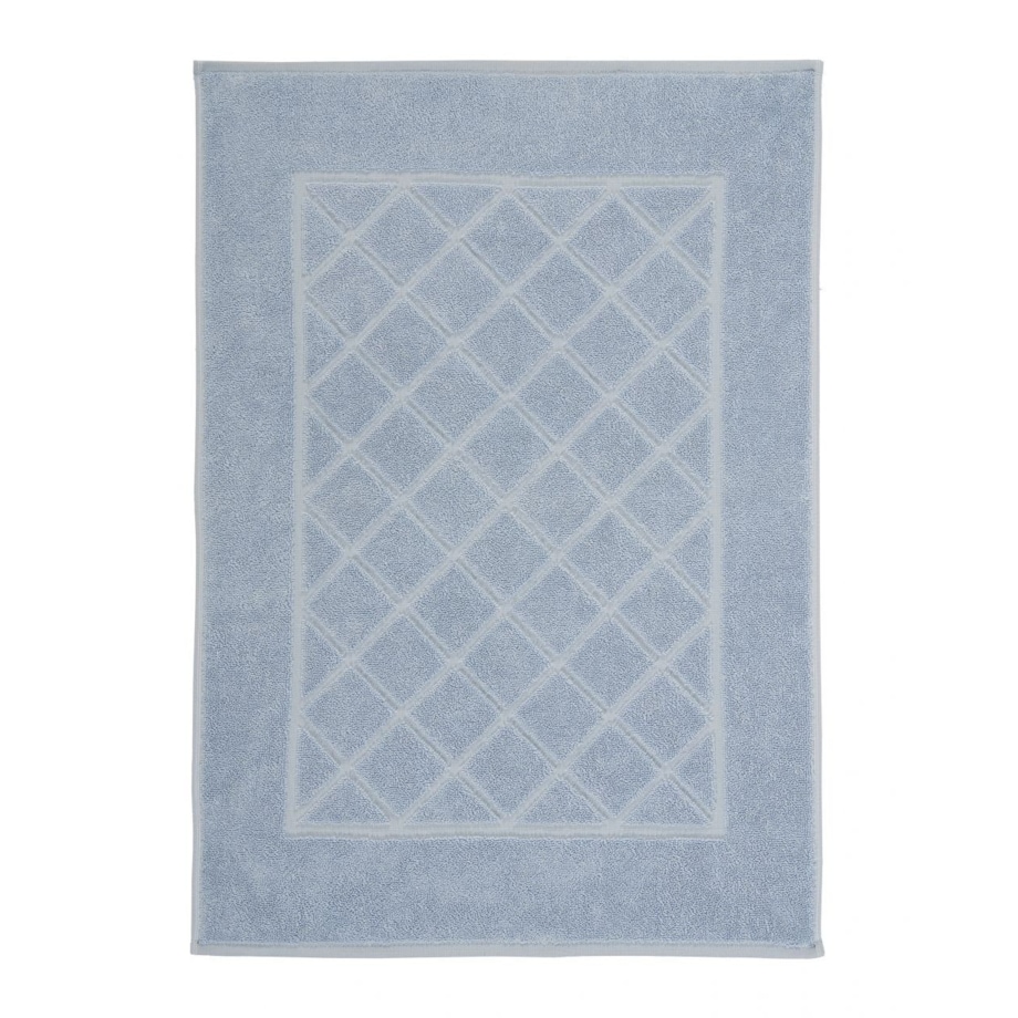 Kleine Wolke Bridge Ekologiczny Dywanik Frotte niebieski 50x 70 cm ECO LIVING