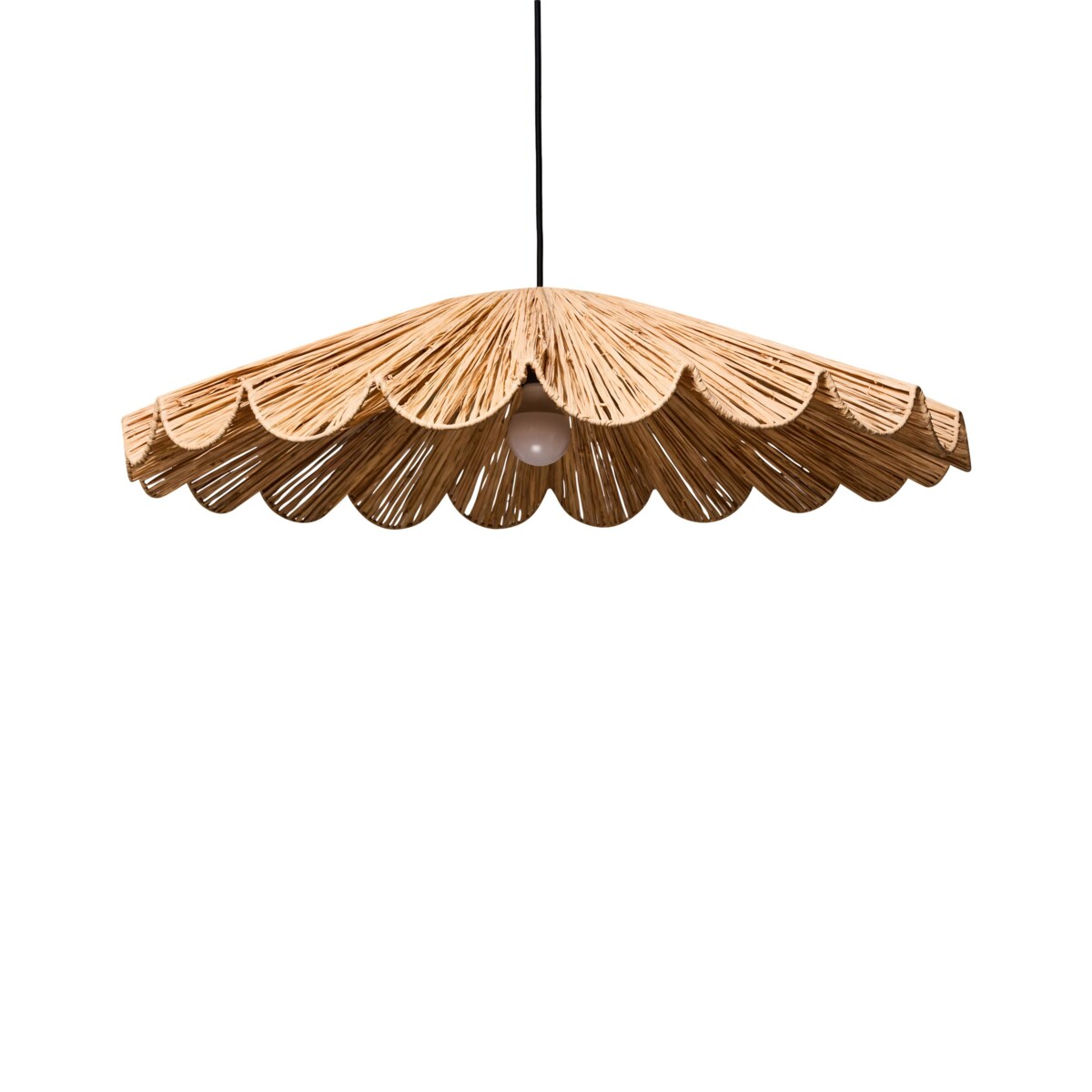 Lampa wisząca SABOGAL Plecionka Naturalny