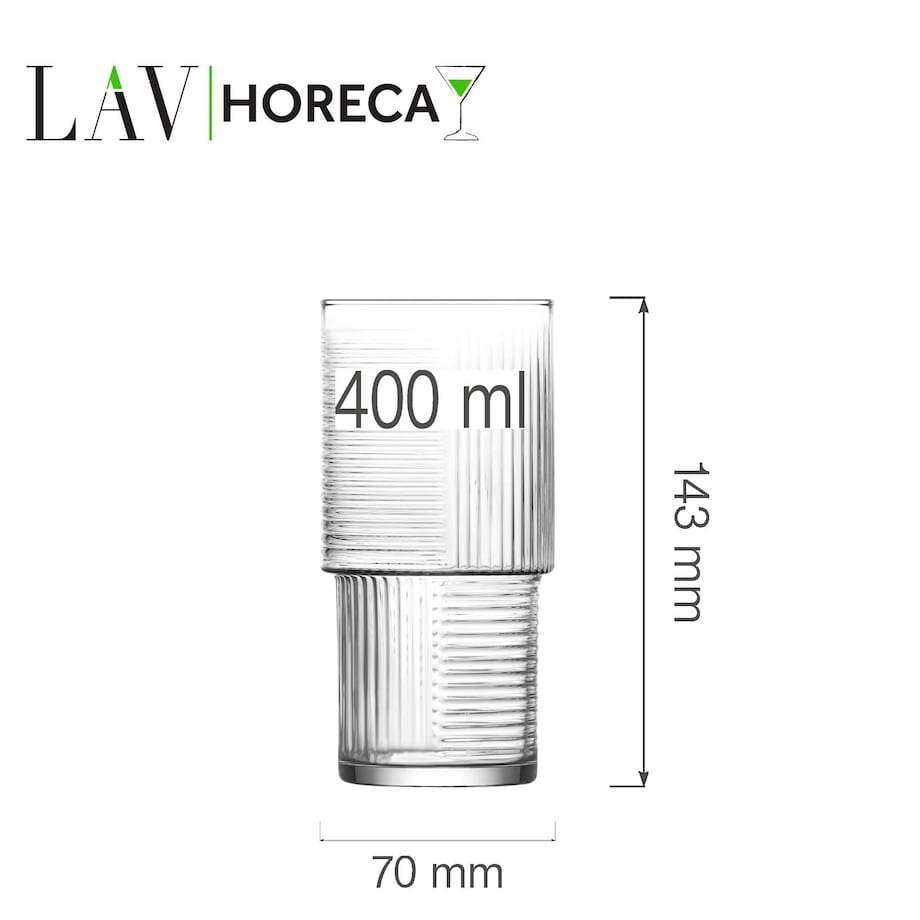 Szklanka wysoka Istanbul 400 ml, LAV