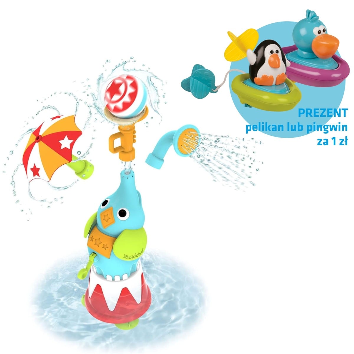 Cyrkowy pokaz słonia - Opakowanie z okienkiem